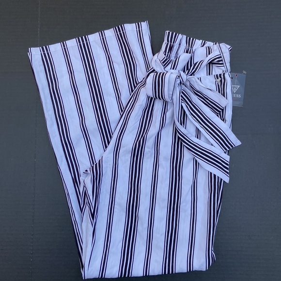 New Guess Stassi High-Rise Palazzo Pants SZ S - Picture 2 of 4